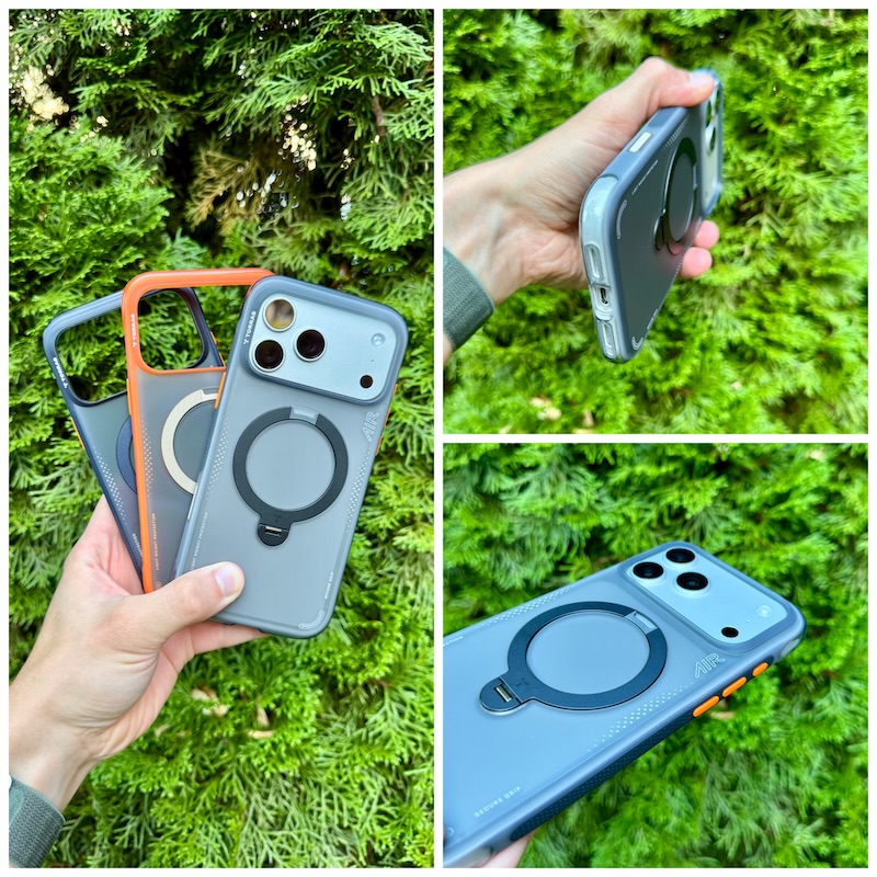 Detailansicht Torras Q3 Air am iPhone 17 Pro