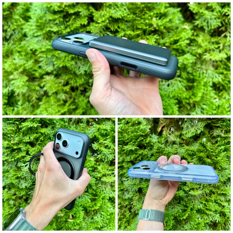 Detailansicht Rahmen O3 Fitness und Pop Socket.