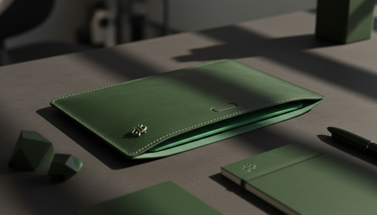 Leather detail