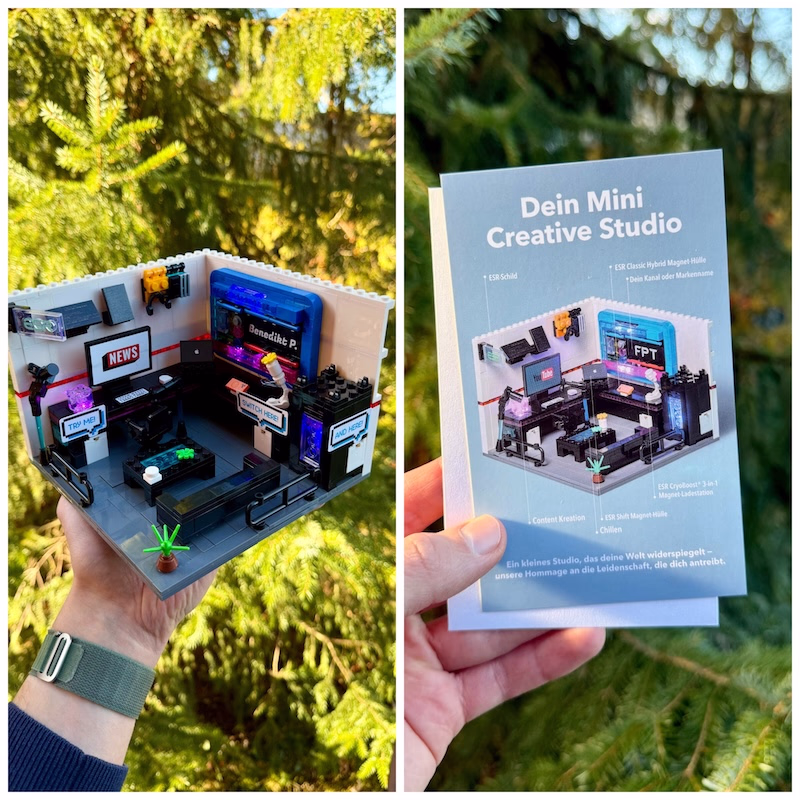 esr_weihnachtsbox_creative_studio - smartphonehuellen-test.de Mini Creative Studio von ESR Detailansicht