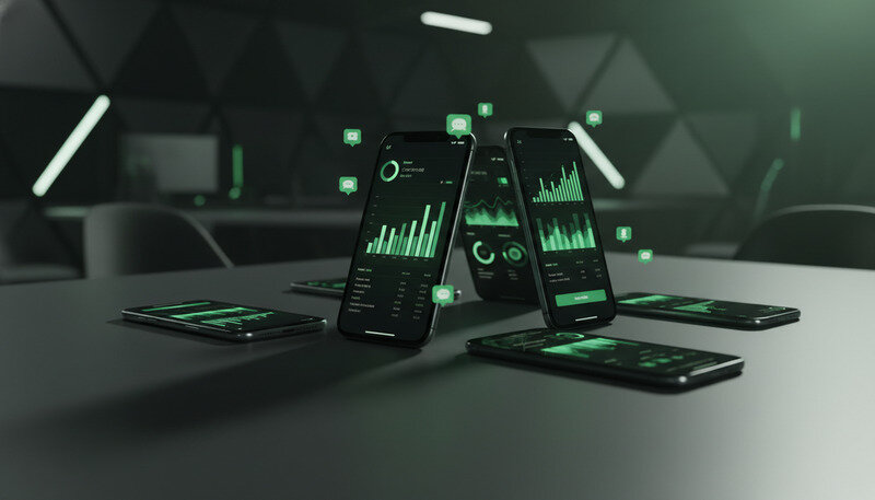 Vergleichsansicht verschiedener Smartphone-Preise auf einer Preisvergleichsseite