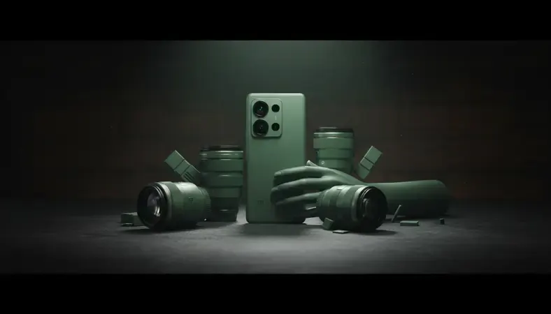 Xiaomi 14 Ultra Kamera-Setup mit verschiedenen Objektiven