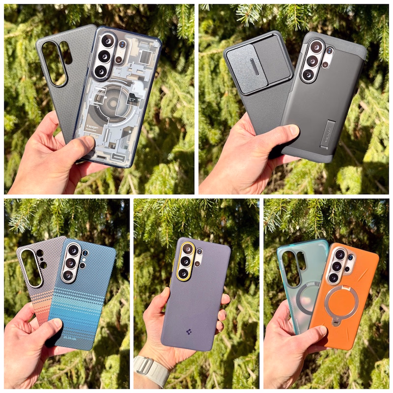 Präsentation aller Hüllen und Cases im großen Galaxy S26 Ultra Hüllen Test mit verschiedenen Herstellern