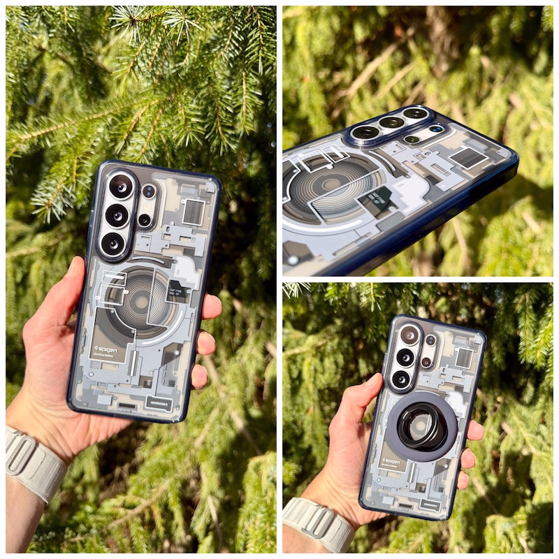 Spigen Ultra Hybrid Zero One (Mag Fit) am Galaxy S26 Ultra – Teardown-Look